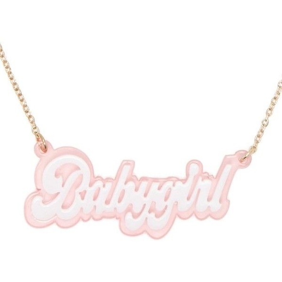 Babygirl Necklace Forever 21 2025